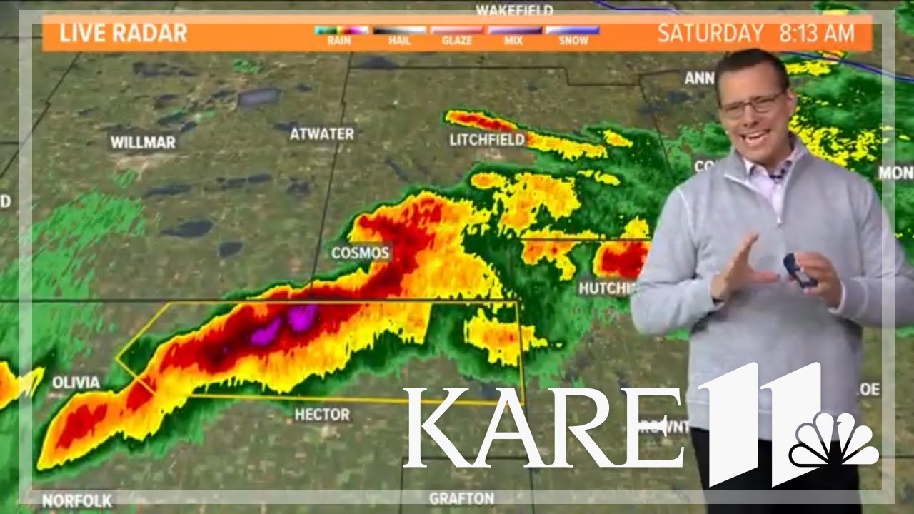 WEATHER: Saturday rain, cooler Sunday - YouTube