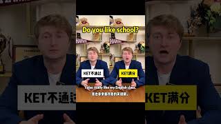 KET (A2) Speaking Test: Full Marks vs Not Pass Answers | “Do You Like School?”