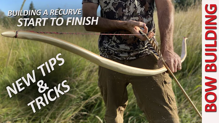 Building a Pacific Yew Recurve Self Bow - Start to...