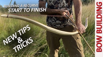 Building a Pacific Yew Recurve Self Bow - Start to Finish