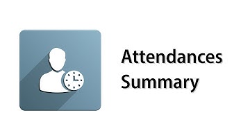 Attendances Summary module for Odoo ERP - Openinside