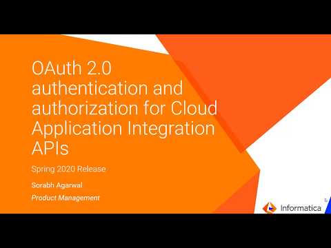OAuth2 Authentication for Cloud Application Integration Processes