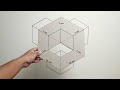 3D OPTICAL ILLUSION WALL PAINTING ART | DECORATION WALL ART || MURAL DINDING EFFECT 3D