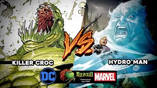 Killer Croc vs Hydroman DC vs Marvel Fights