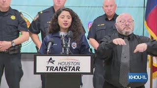 Harris County Judge Lina Hidalgo says mandatory evacuation lifted for residents in areas affected by