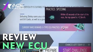 Review VShaped ECU Practice: Speeding  Ace Racer