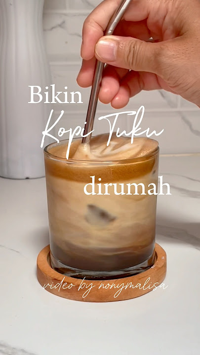 Bikin kopi TuKu dirumah #resepkopituku #kopituku #coffeetime