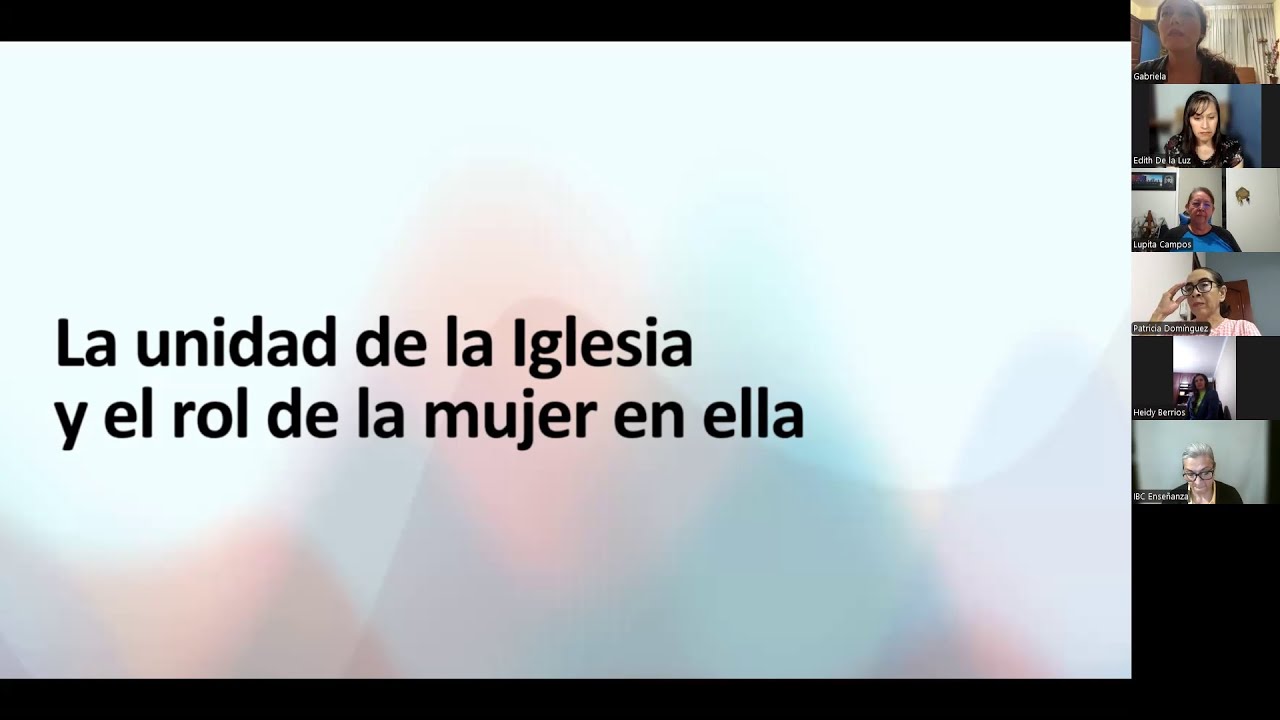 17. EL ROL DE LA MUJER EN LA IGLESIA - 13 MAR 2025 - YouTube
