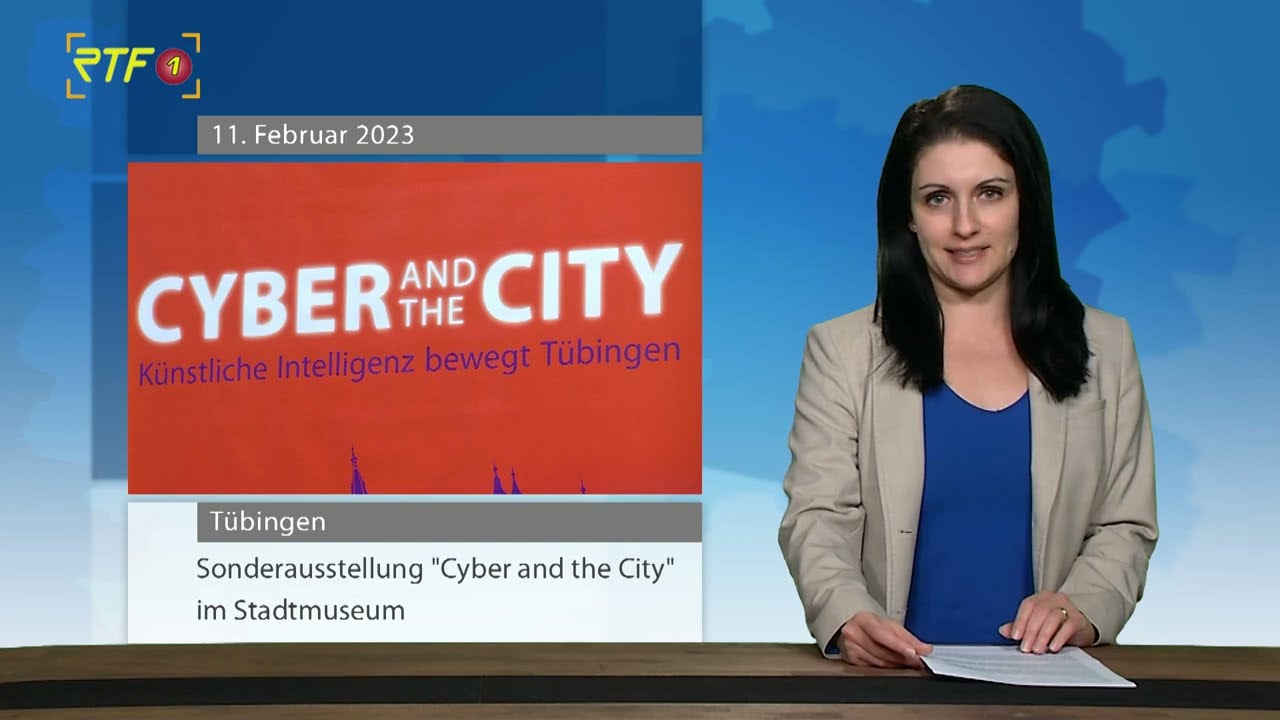 KI-Sonderausstellung "Cyber and the City" in Tbingen