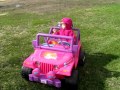 Violet&#39;s Birthday Present- Barbie Jeep