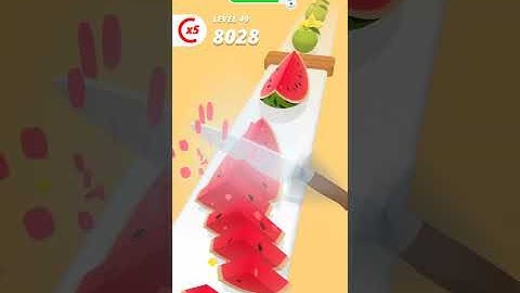 Perfect Slices  - Gameplay - level 49 (Android, ios)#shorts