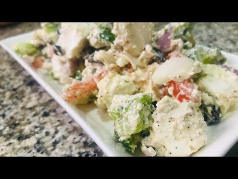 Video: Cucumber Salad Na May Feta Cheese At Watercress
