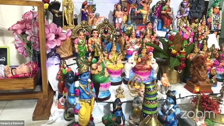 Navarathri program at Mrs. Uma Palaniappan house