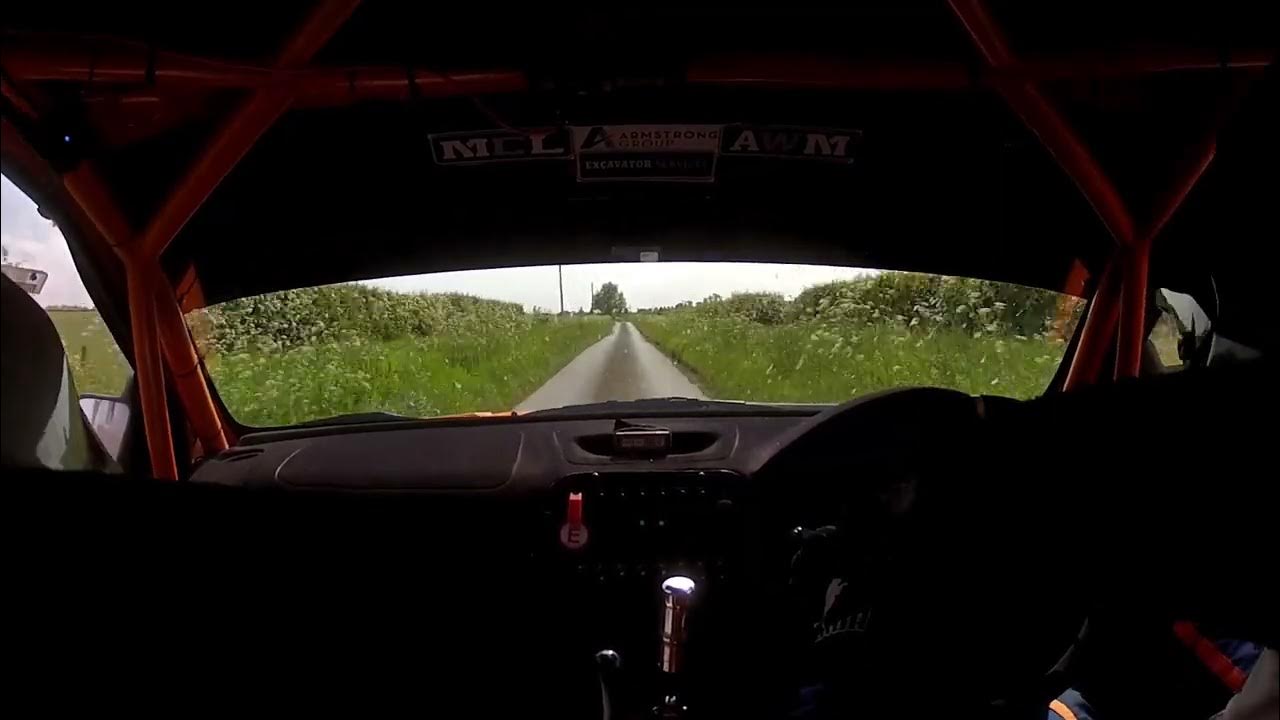 SS6 Eccles Jim Clark Reivers Rally 2023 Jock Armstrong & Hannah McKillop YouTube