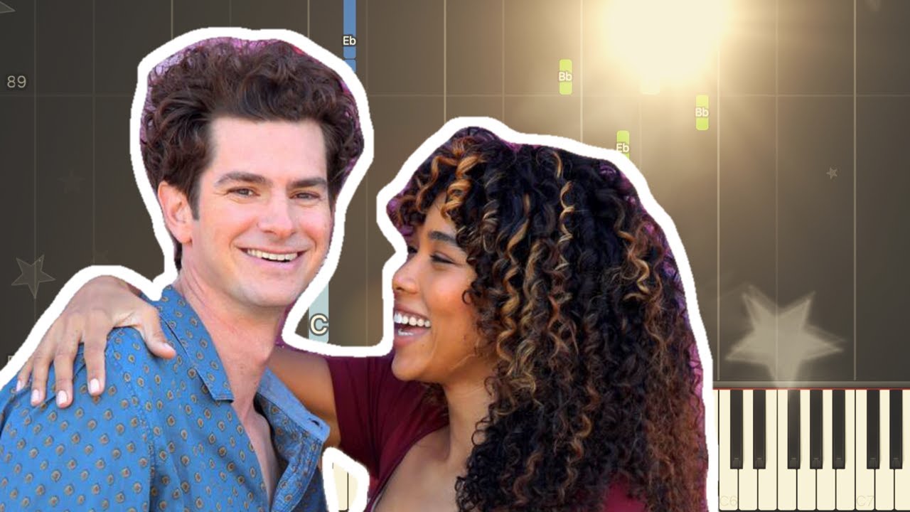 Andrew Garfield & Alexandra Shipp - Green Green Dress - Piano Tutorial