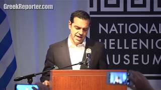 Greek Pm Alexis Tsipras Visits The National Hellenic Museum In Chicago