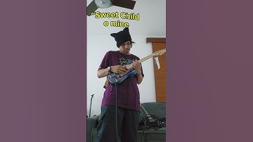 Testando guitarra bizarra que eu ganhei na Rifa 😳👀 #shorts