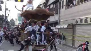 20150920 00142 本宮午後曳行 小門 本町 岸和田だんじり祭