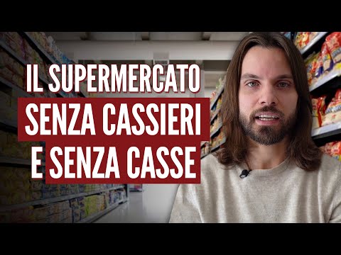 Il supermercato senza casse né cassieri