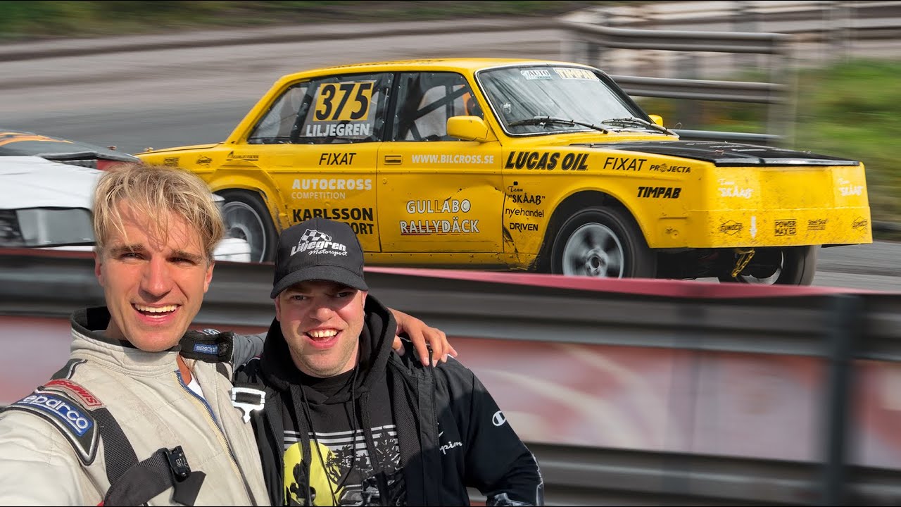 Tävlar med Sveriges VASSASTE  ”folkracebil”? Autocross/Bilcross-SM Jönköping