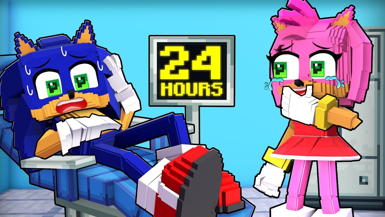 Sonic Has Only 24 HOURS to LIVE in Minecraft