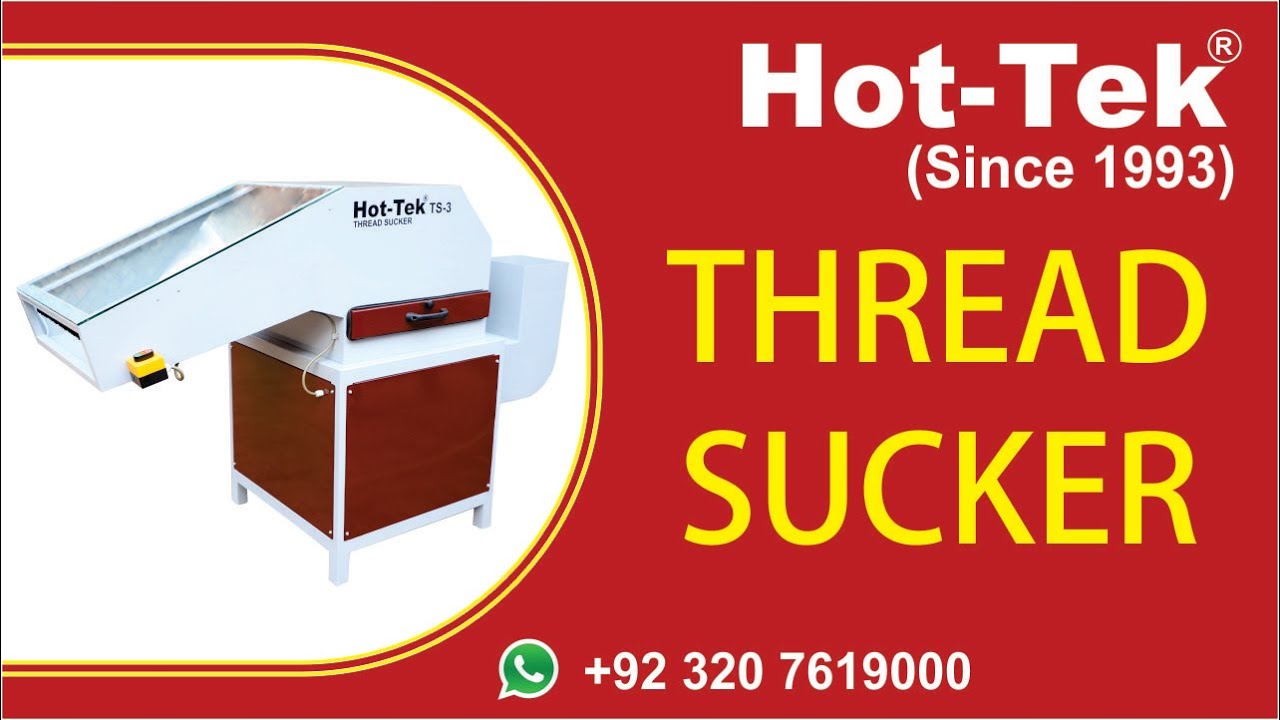Thread Sucker Machine for Trousers & Garments | Efficient Thread Removal