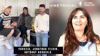 Faouzia Jonathan Tilkin Anthony Gargiula  Unethical  Vocal Coach Reaction U0026 Analysis