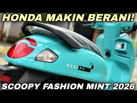 INI BARU KEREN‼️NEW SCOOPY 2026 FASHION MINT