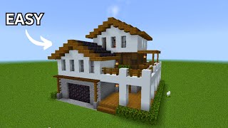 Minecraft: How To Build A Suburban Mansion House Tutorial{#11}