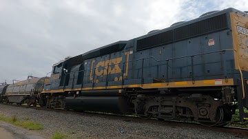 S01E187 GP40-2 Up Close and Personal (CSX, Graffiti, Road Slug, Coil Cars, ex-B&O, ex-C&O)