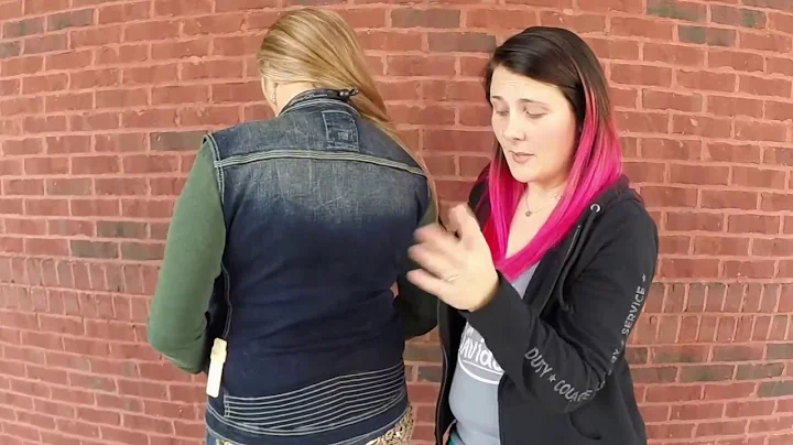 Denim Button Front Vest - Terri and Harley
