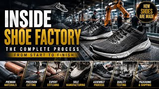 How Athletic Shoes Are Made | Inside a Modern Shoe Factory