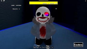 Sans Multiversal Battles all reset 1 characters