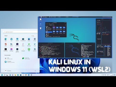 How to install Kali Linux on Windows 11 with GUI