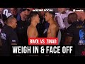 Dmitry Bivol vs. Malik Zinad | Full Weigh In & Final Face Off