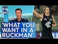 Hes the future why its time the blues back in the games prototype ruck  sunday footy show