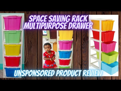Space Saving Storage Drawer/Multipurpose Drawer Unboxing & Review In Tamil/Plastic