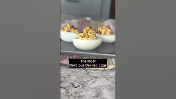 The Most INCREDIBLE Deviled Eggs #shorts #easter