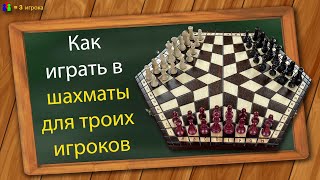 Как играть в шахматы для троих игроков