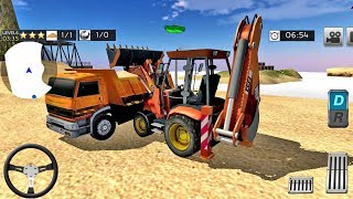 Loader & Dump Truck Hill SIM 2 - Simulator Builder Game - Android gameplay screenshot 3