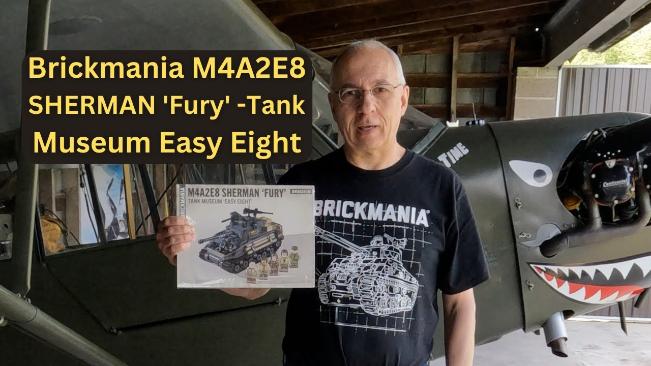 Brickmania M4A2E8 Sherman 'Fury' -Tank Museum 'Easy Eight'