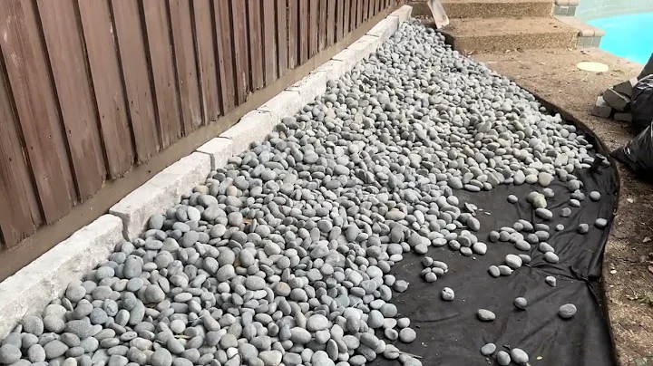 Using River Rock as Erosion Control Method