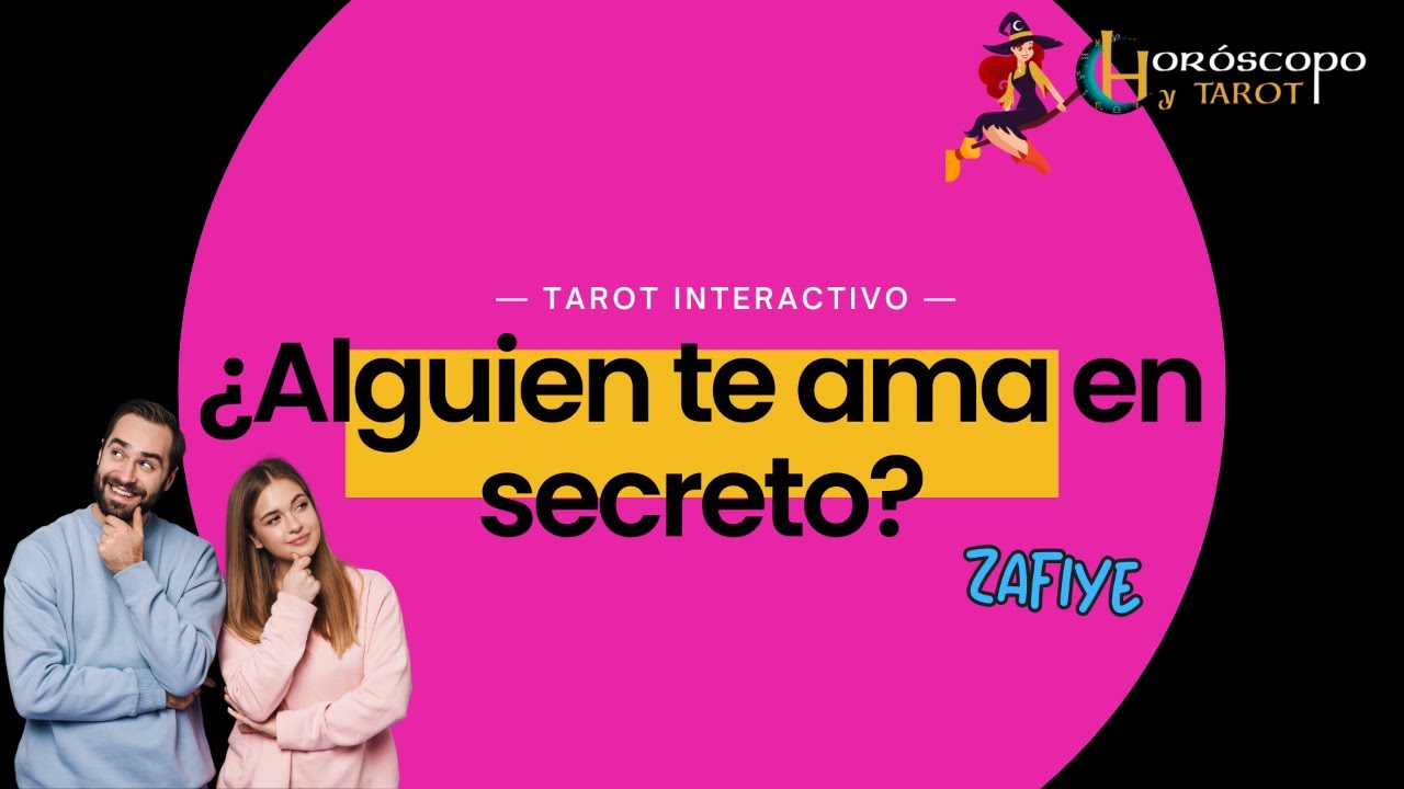 🔎🕵️‍♀️¿Alguien te ama en secreto? 🎯☀️#tarotamor #zafiyetarot #tarot #