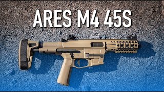 Страйкбольные пистолеты-пулеметы M4 45S-S и M4 45S-L от Ares