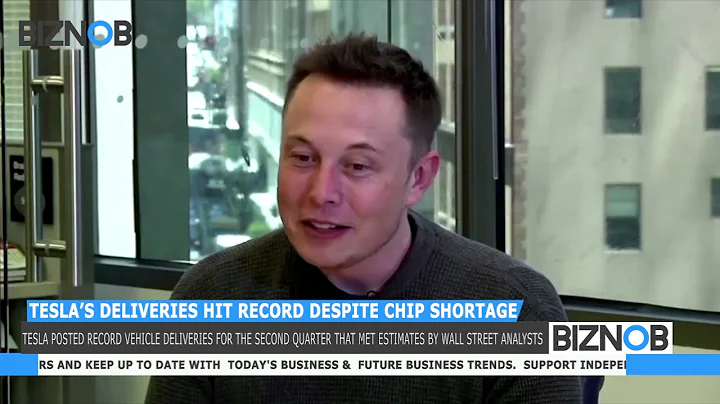 Tesla’s deliveries hit record despite chip shortage