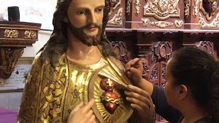 Restauración Esculturas - Parroquia de San Cosme y San Damián