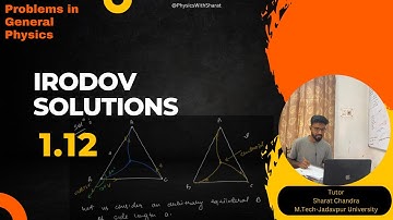 IE Irodov Kinematics 1.12 || Problem in general Physics by Sharat Sir