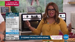 Curtis Stone DuraElectric 1700Watt 22L Air Fryer Oven