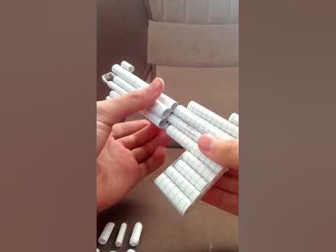самодельный барабанный дробовик из бумаги, который стреляет на 6 ...
