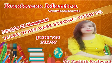 6 Class-12 Business studies Chapter-2 Principles Of Management (Fredrick Taylor) (Part-3)